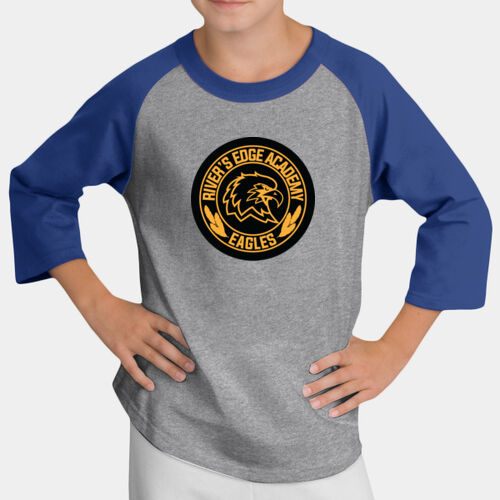 Youth River's Edge 3/4 Raglan Tee Thumbnail