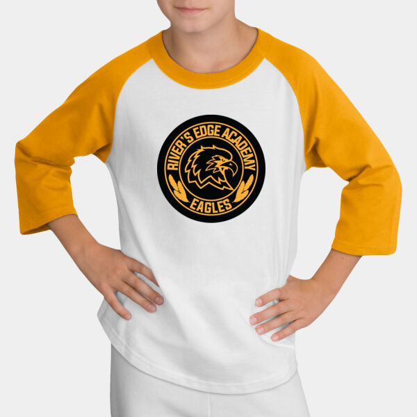 Youth River's Edge Baseball Tee Thumbnail