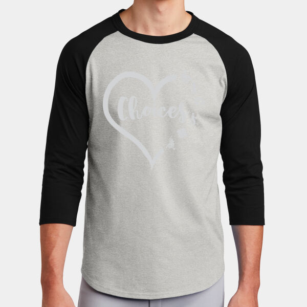 Choices Baseball Tee Thumbnail