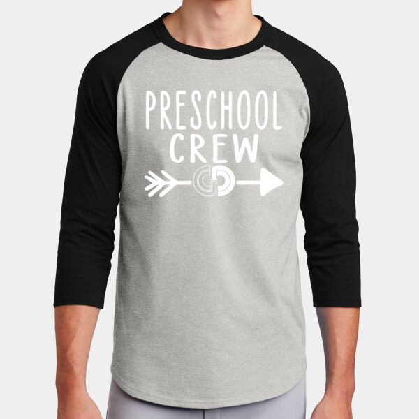 Preschool Crew 3/4 Raglan Tee Thumbnail