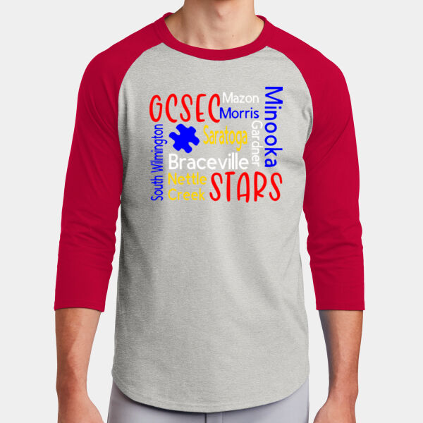 Stars 3/4 Raglan Tee Thumbnail